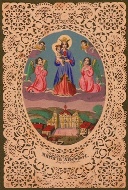 Panna Marie z Vambeic (tisk: W. Hoffmann, Praha, kolorovan tisk, 19. stolet)